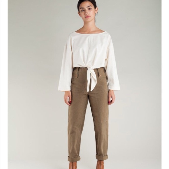 ilana kohn Pants - Ilana Kohn Huxie Pants Umber